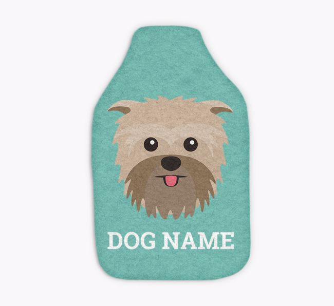 Name And Icon: Personalised {breedFullName} Hot Water Bottle